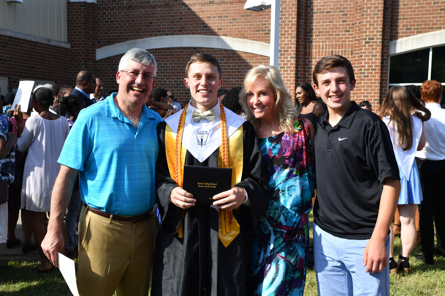 Sam Leder and family